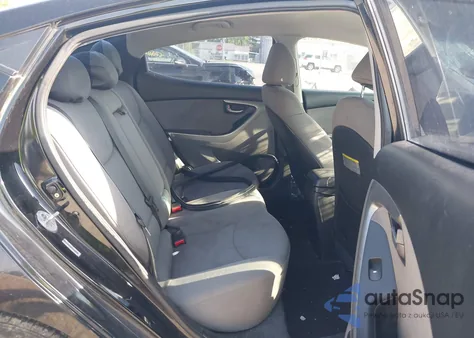 2011 Hyundai Elantra Gls (Ulsan Plant) from USA, damaged, VIN KMHDH4AE2BU102080